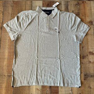 Nautica Men’s size 3XL Short Sleeve Polo Shirt in Gray